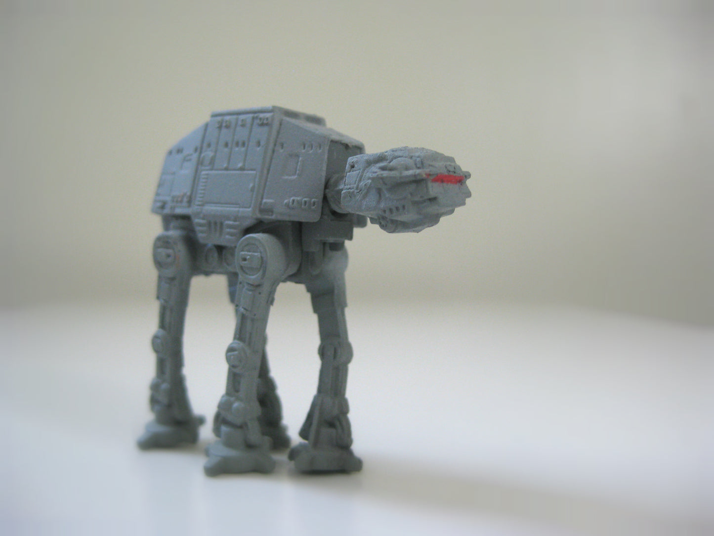 Miniature 2" Star Wars Imperial AT-AT Walker Plastic Toy Scale Model