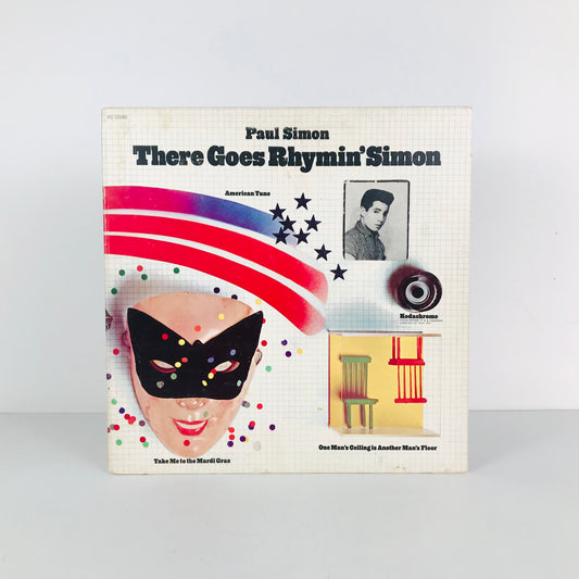 Front cover image of Paul Simon's There Goes Rhymin' Simon vinyl record album.