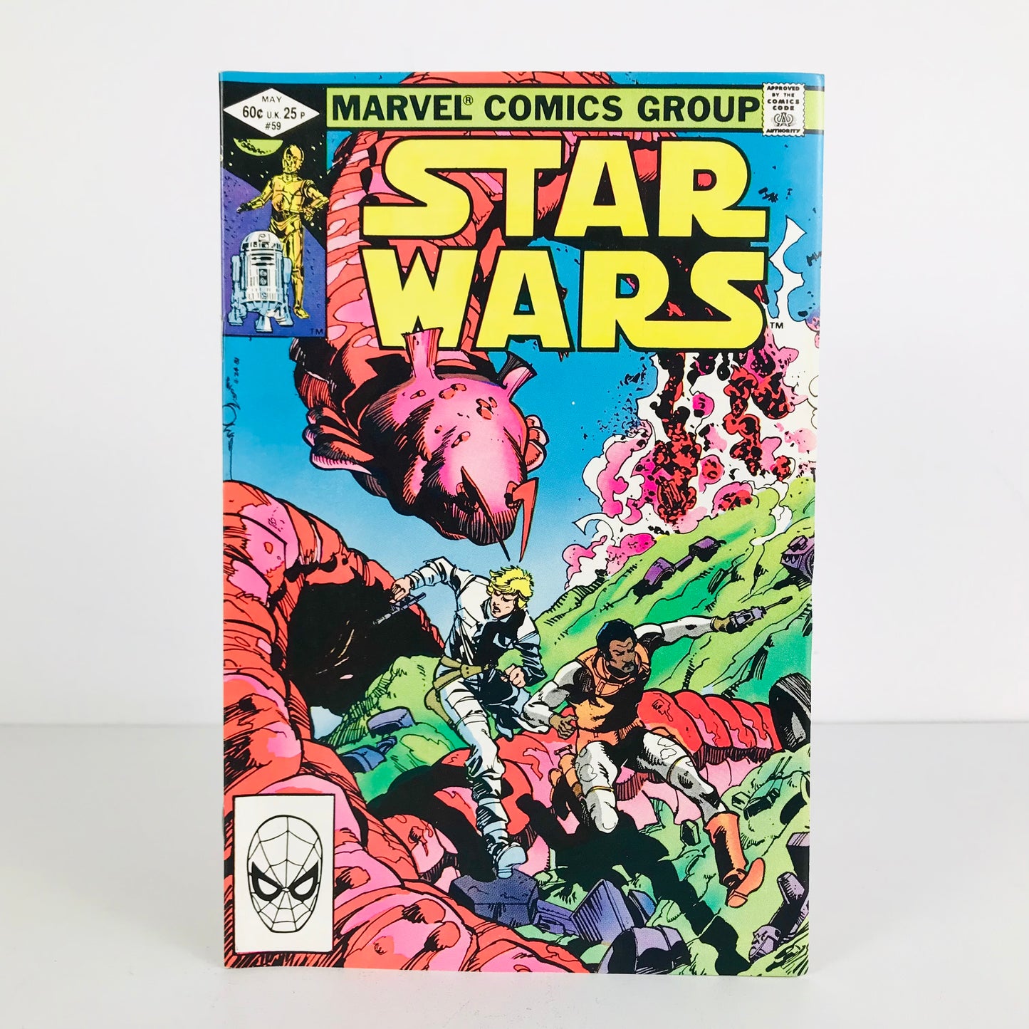 1982 Marvel Star Wars Comic Book Issue #59 Luke Skywalker Lando Calrissian