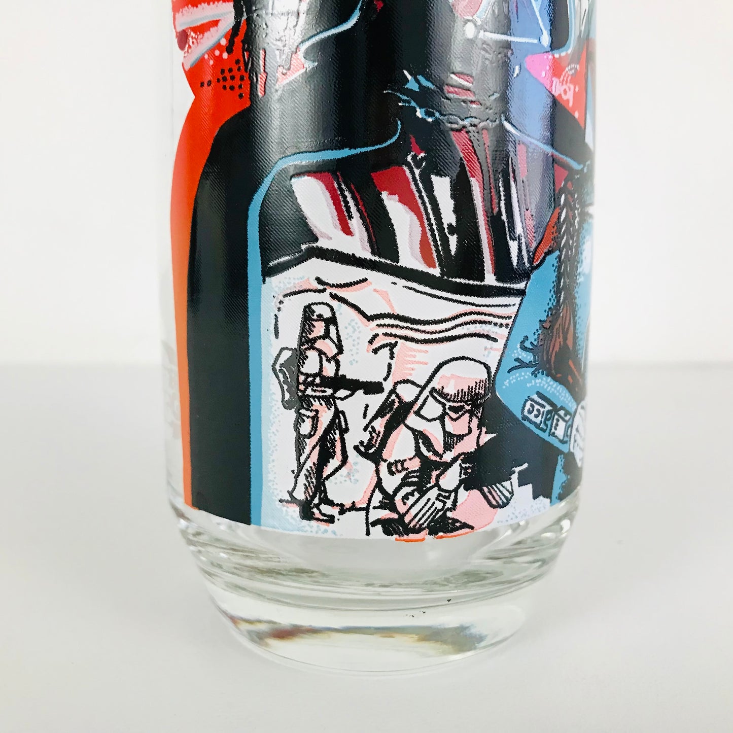 Star Wars Boba Fett Darth Vader 1980 Burger King Coca Cola Glass Tumbler