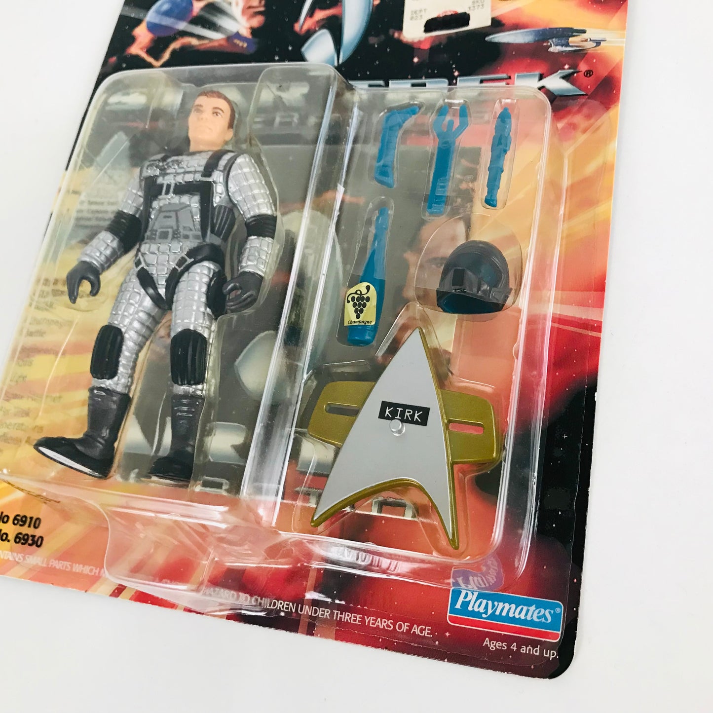 Star Trek 1994 Generations Movie Unopened Captain Kirk in Space Suit Action Figure