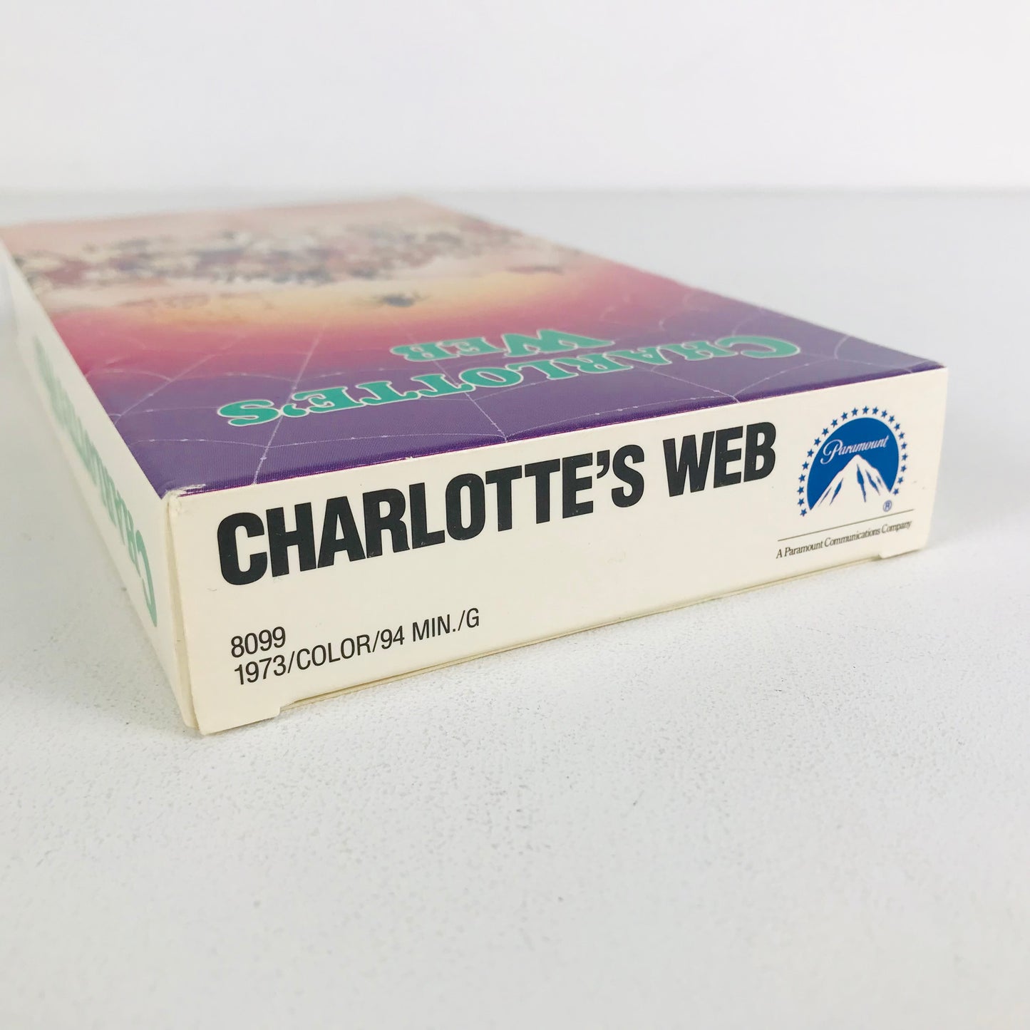 Original 1973 Charlotte's Web Animated Movie VHS Tape 1991 Release