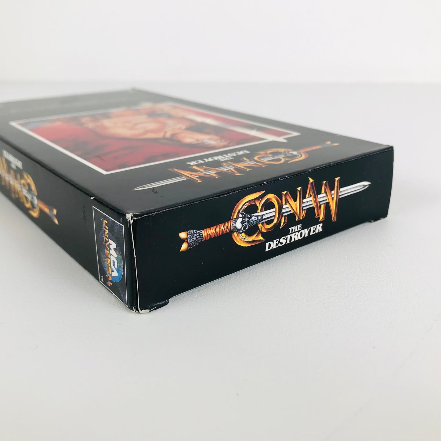 Conan The Destroyer 1984 Arnold Schwarzenegger Action Fantasy Movie VHS Tape