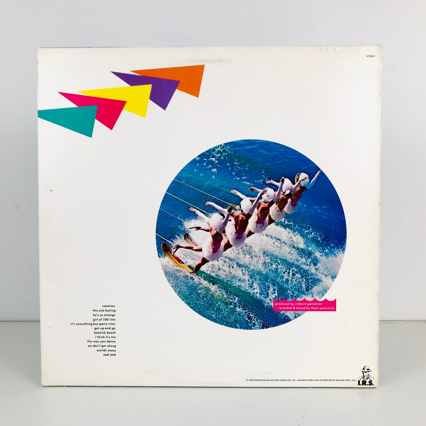 1982 The Go-Go's Vacation Album Vinyl Record, 1980s All-Female Rock Pop Group