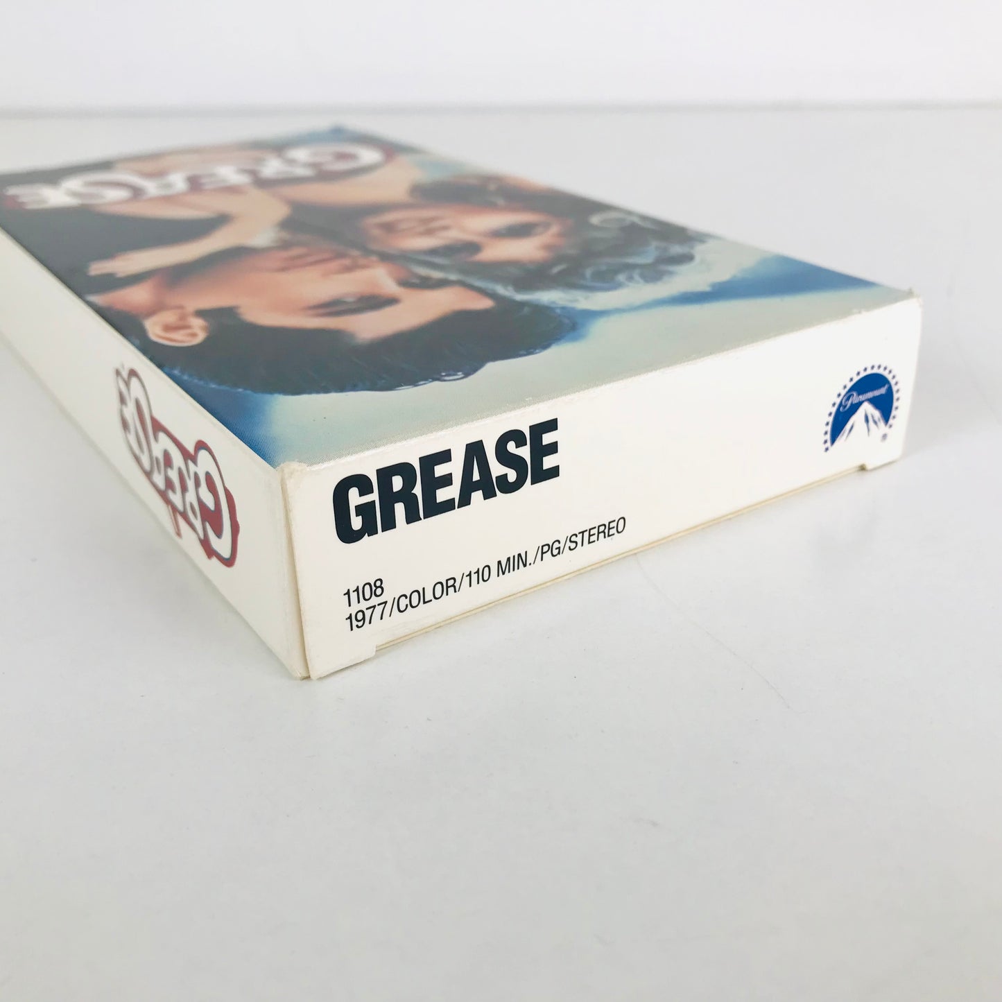 1978 Grease movie VHS tape, Rated PG.