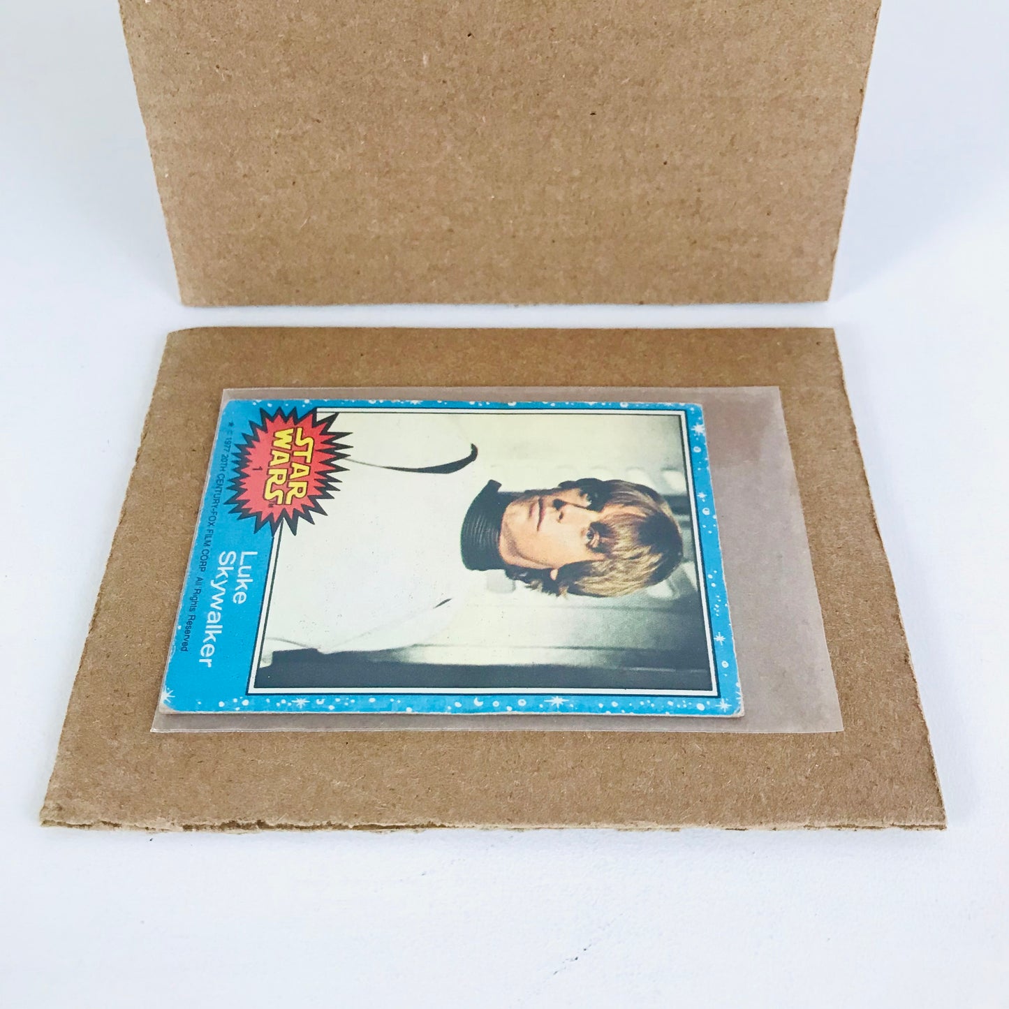 Original 1977 Topps Star Wars Luke Skywalker Stormtrooper Disguise Trading Card