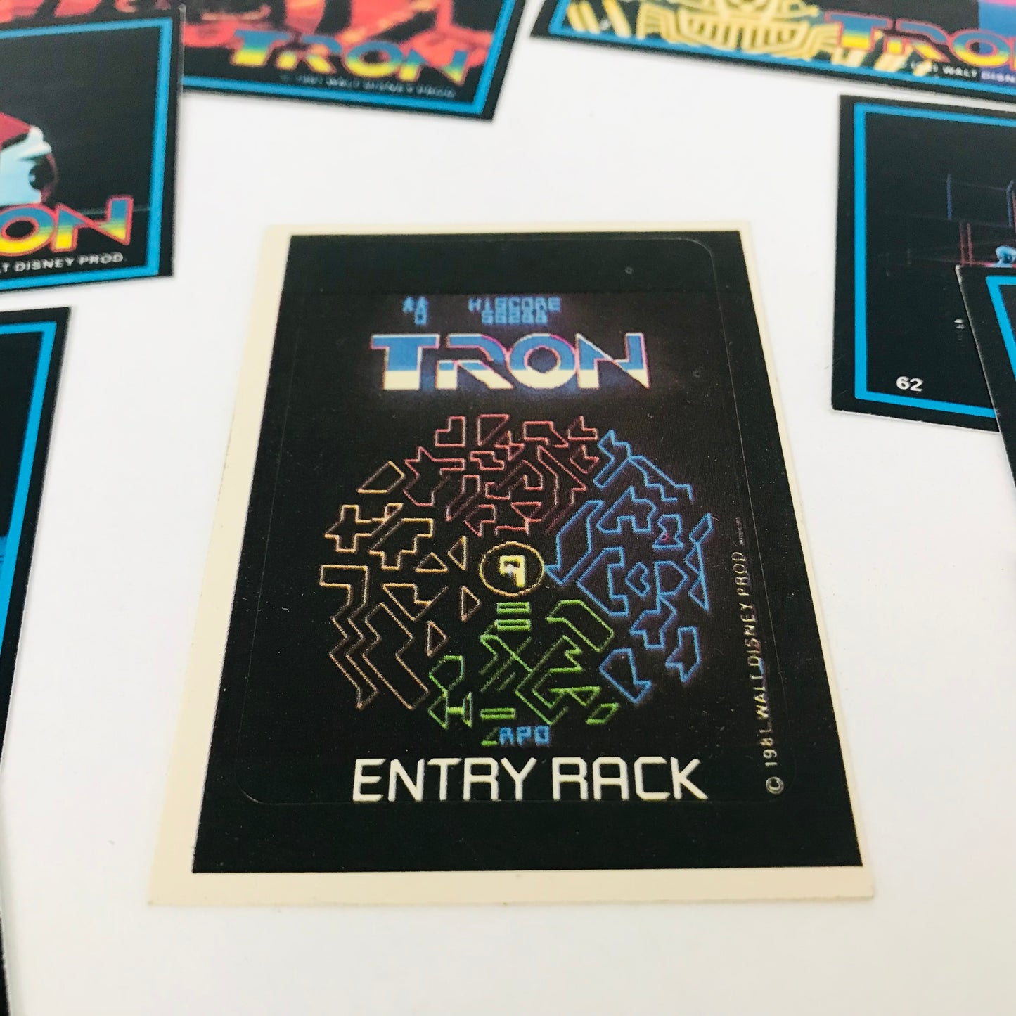 Walt Disney 1982 Tron Movie Trading Cards Unopened Wax Packs