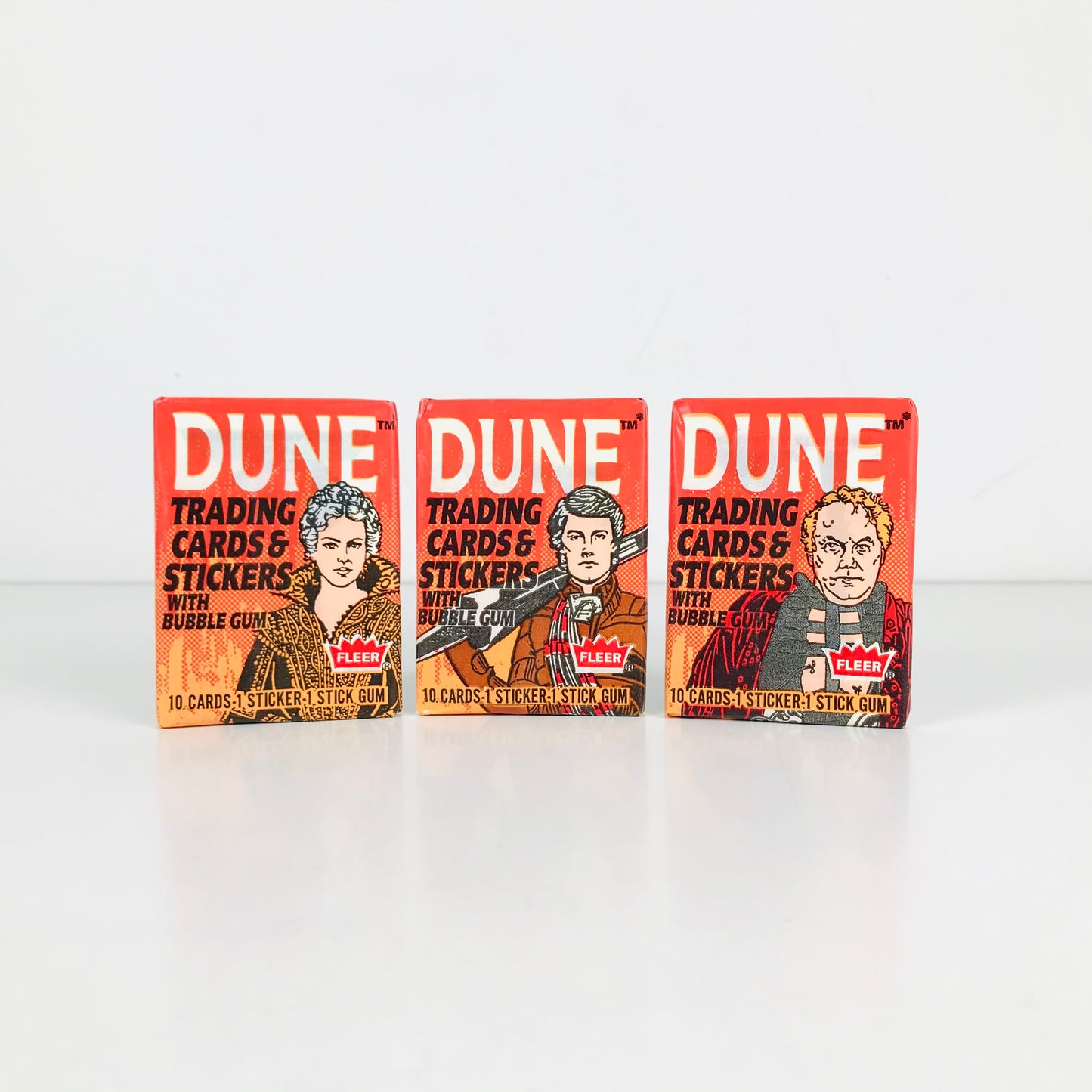 Original 1984 Dune Movie Trading Card Packs Frank Herbert Sci Fi 1980s Movie Adaptation